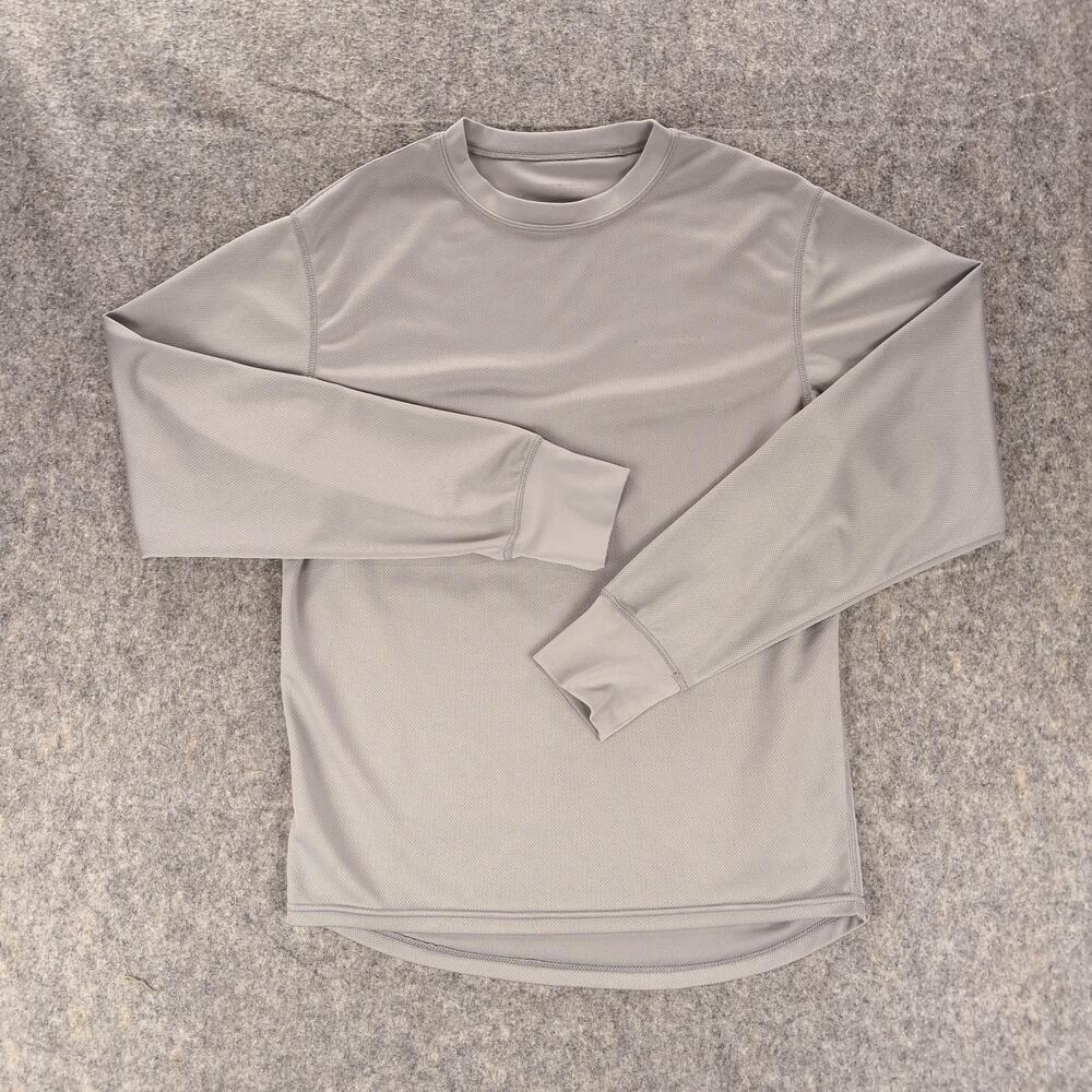 Weatherproof Shirt Mens Large Gray Long Sleeve Performance Athletic Base
